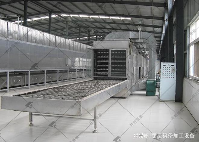 拆解丽星方便粉丝烘干线工艺流程：从湿粉丝